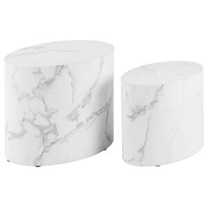 Dohányzóasztali white marble 96283