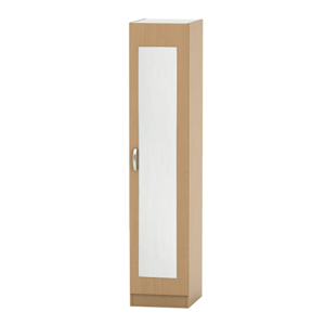 2 ajtós szekrény akasztórúd + polcok, bükk, BETTY NEW 2  BE02-003-00